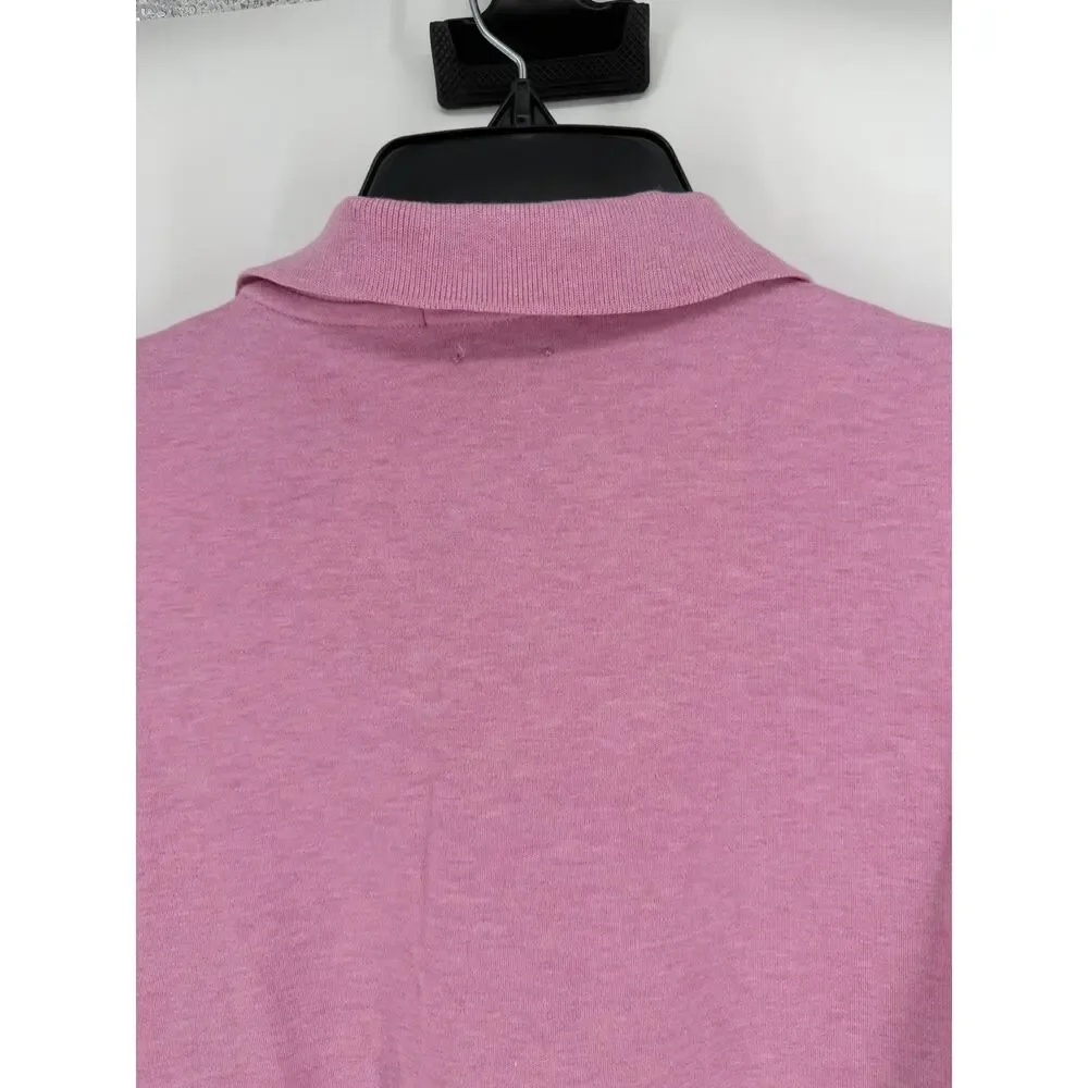 Polo Ralph Lauren - Custom Slim Fit - Light Pink Cotton Polo Shirt - Large - Picture 5 of 5
